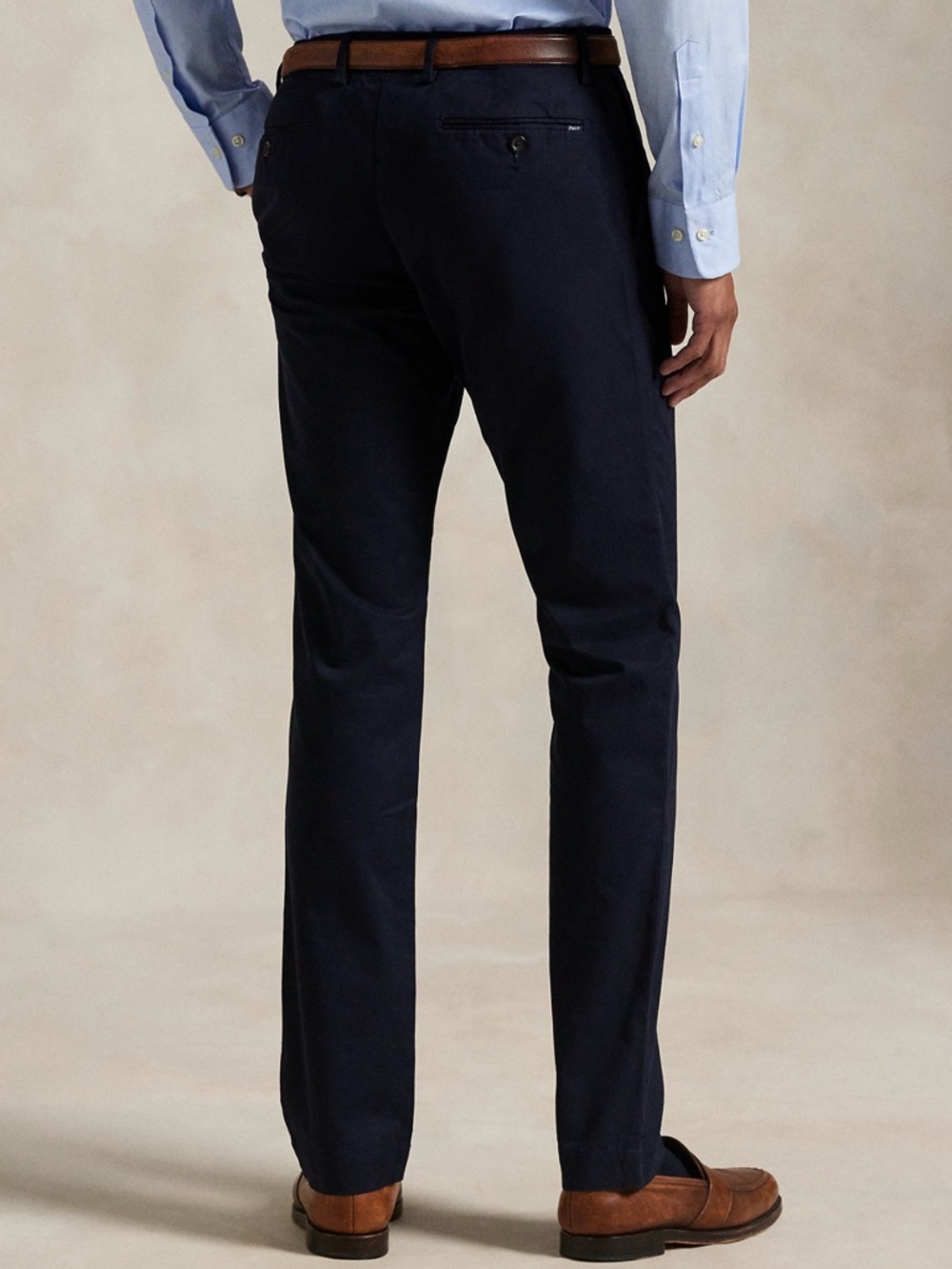 NWT Polo Ralph Lauren Stretch Slim Fit Navy Chino 32X30 - Picture 3 of 7